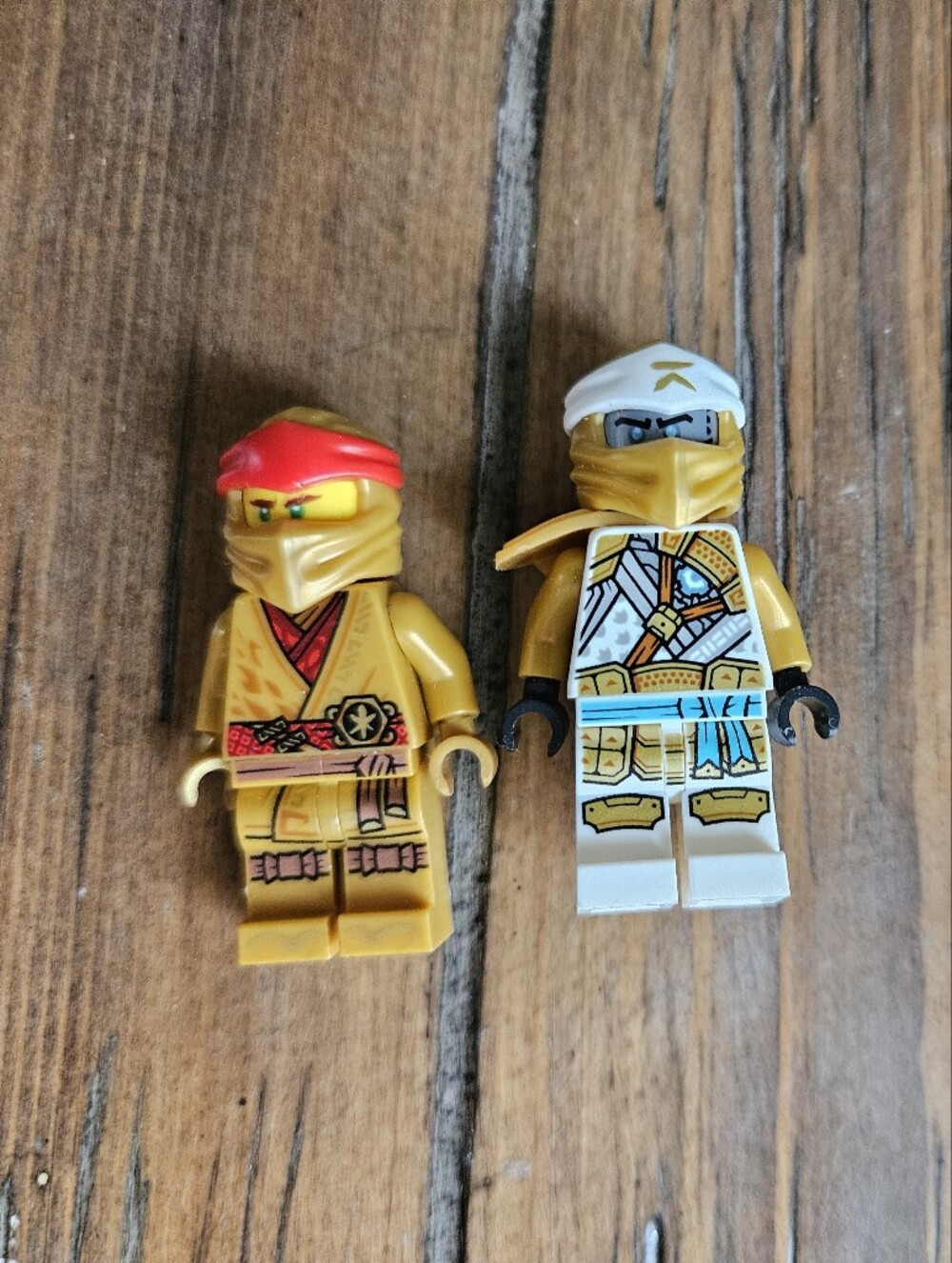 Lego Ninjago Kai And Zane Crystalized Minifigures
